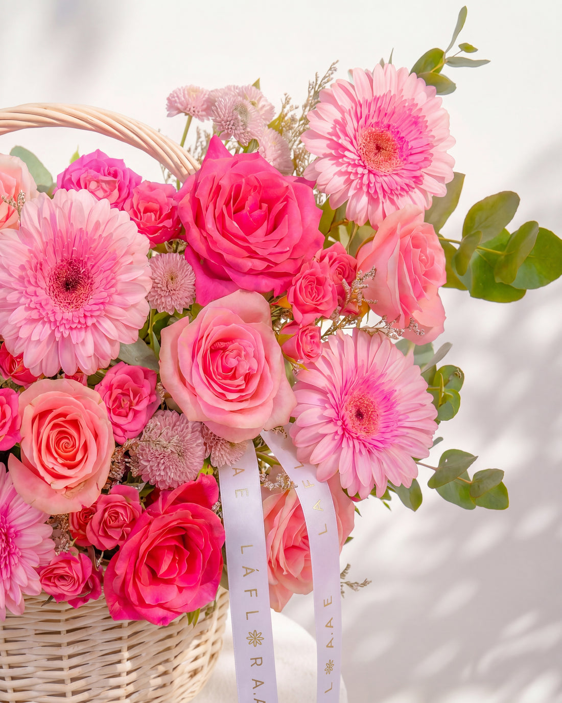 Blush Giardino Basket