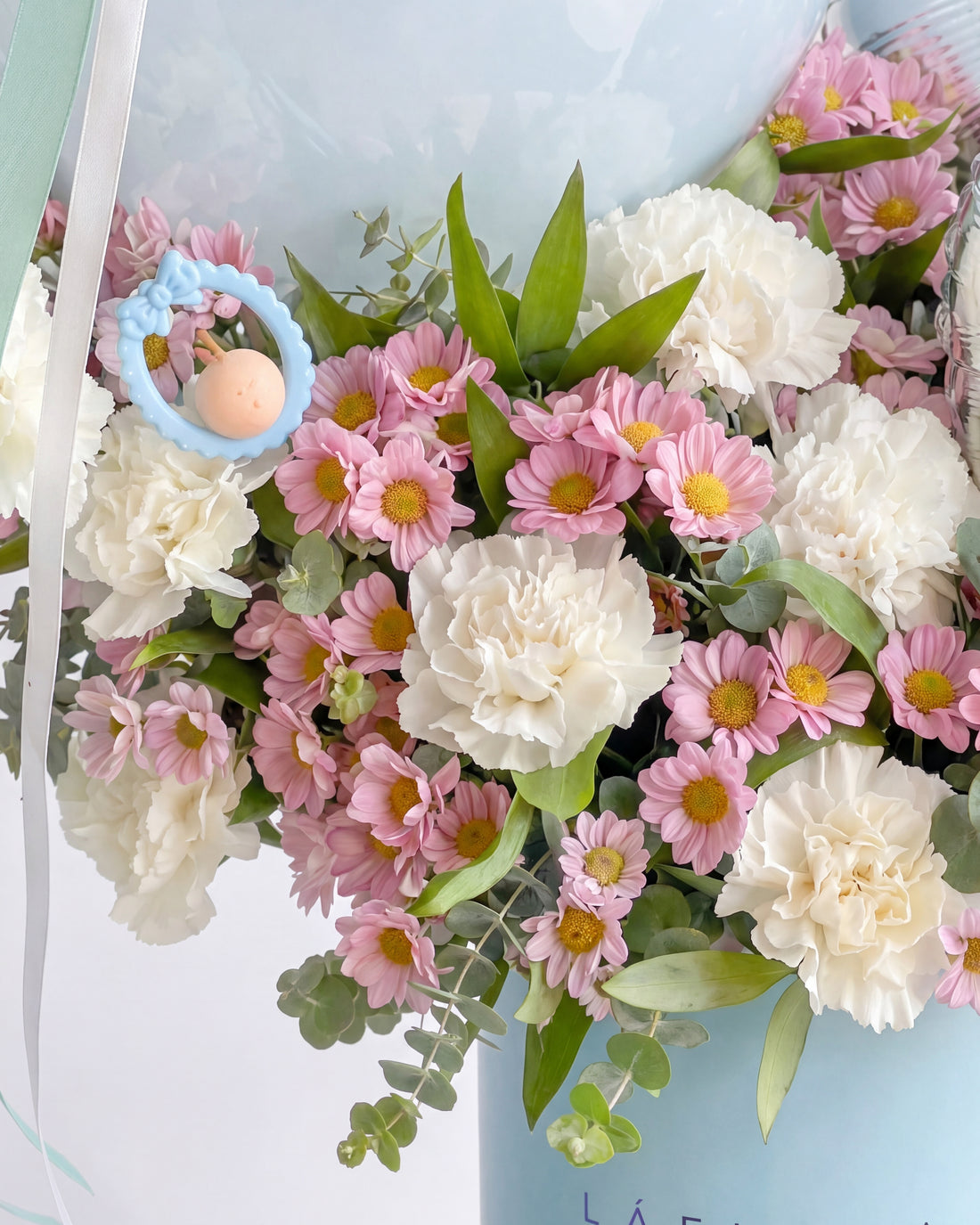 Baby Boy Flower Box