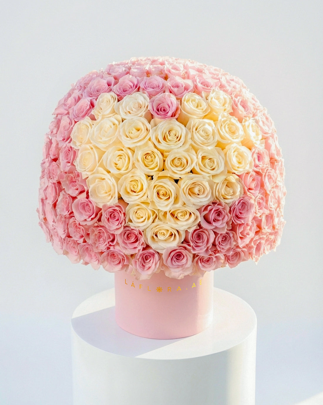 Cupid's Heart Roses Box