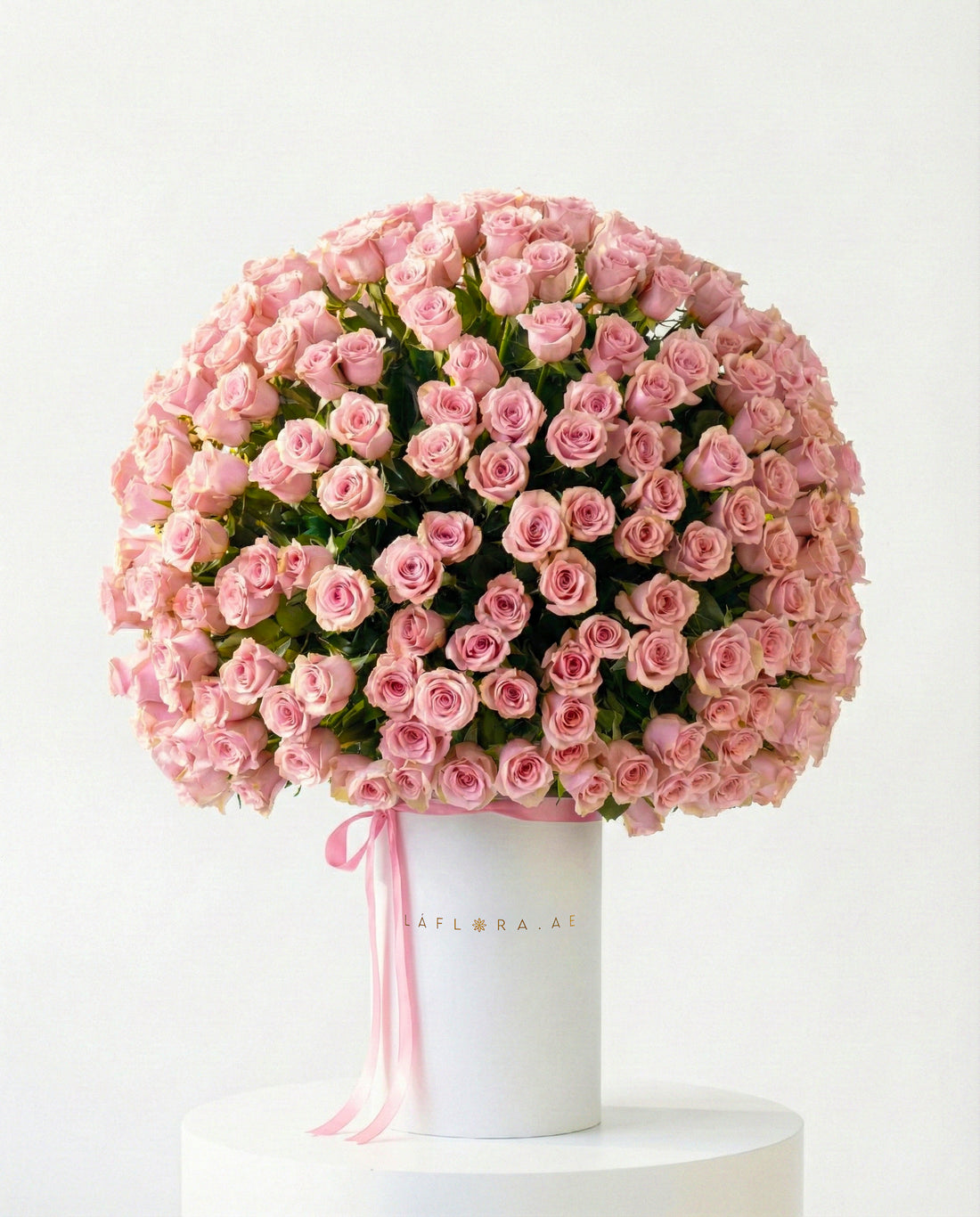 Luxury Pink Roses Box