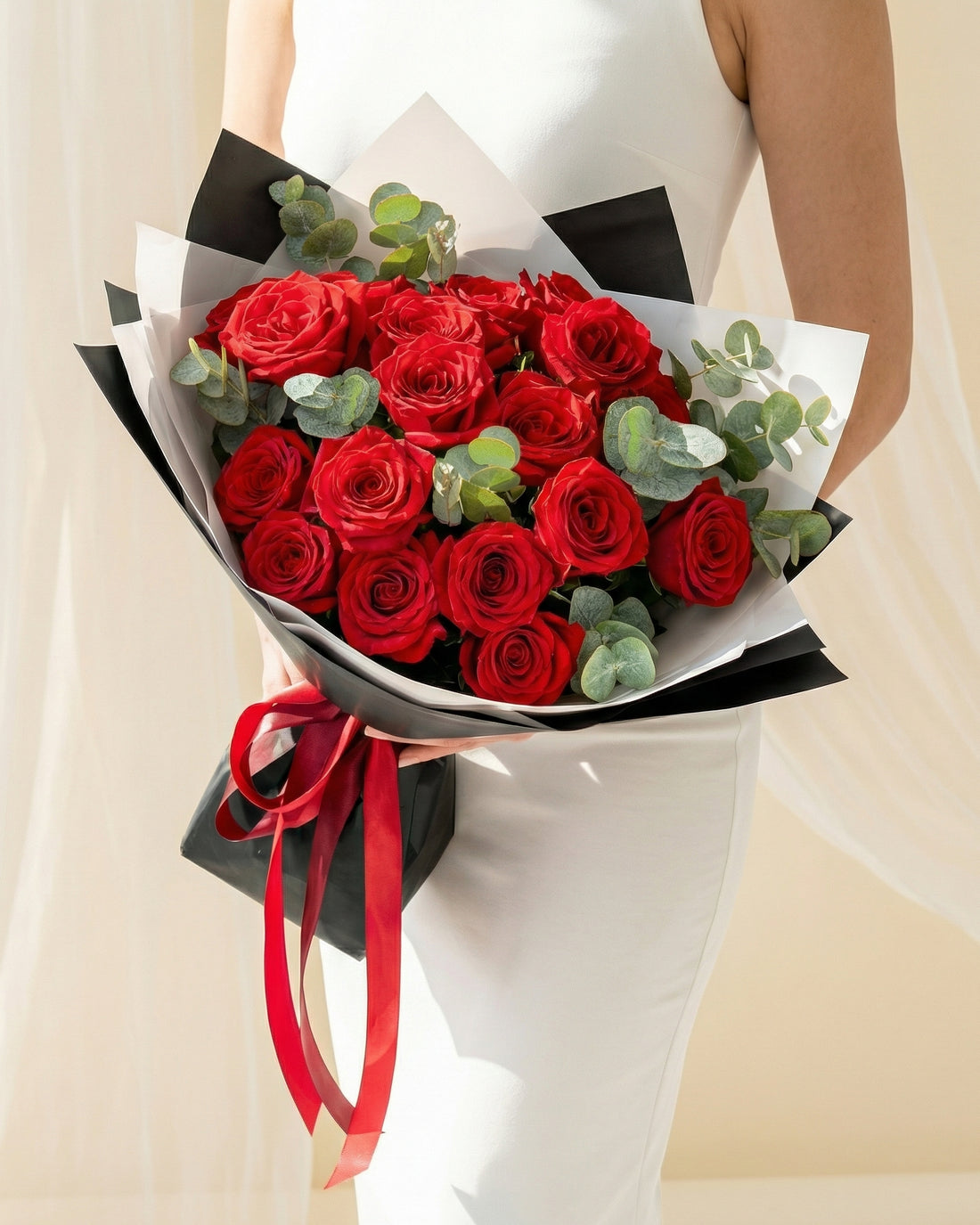 Premium Red Roses Bouquet