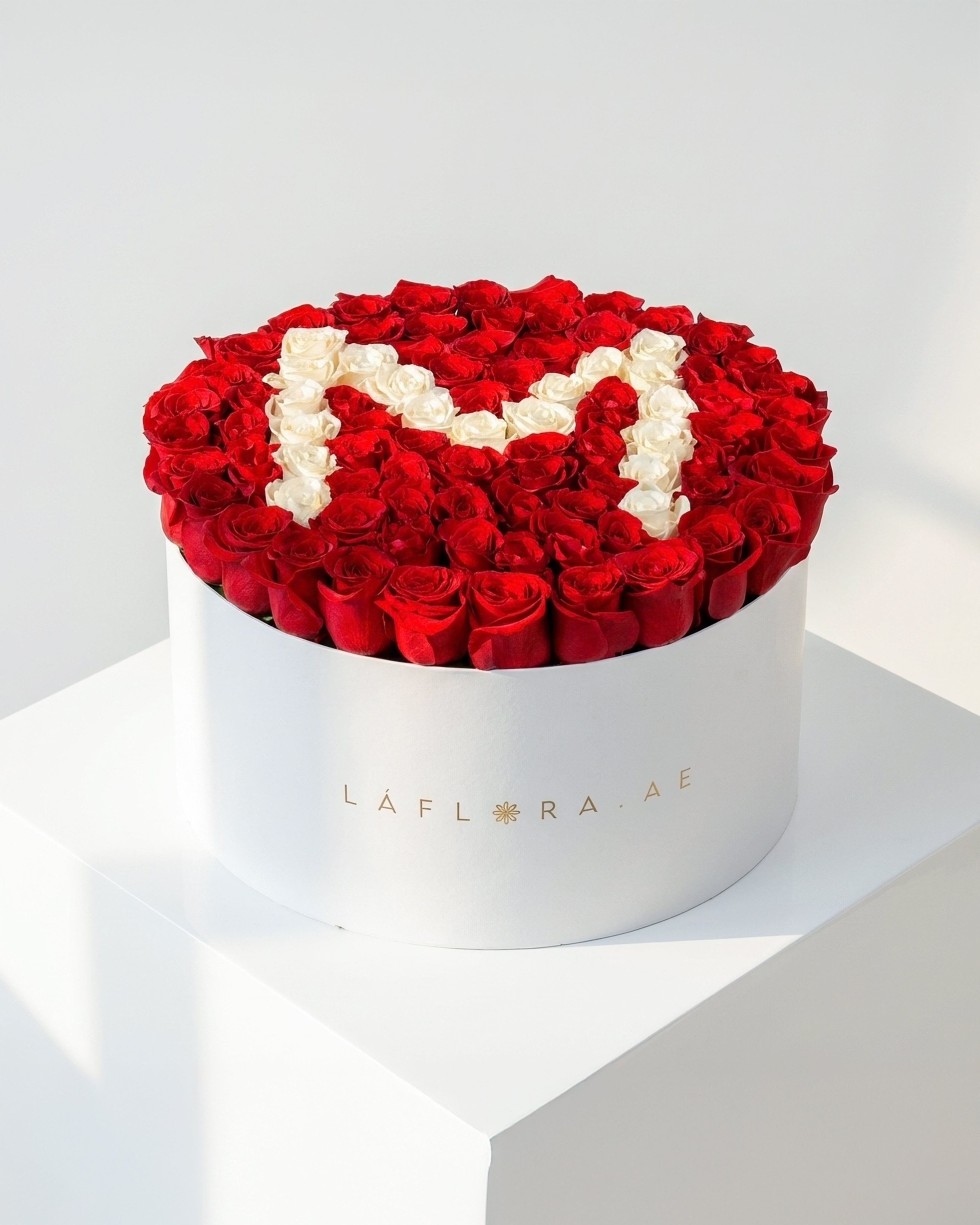 Letter Edge Roses Premium Letter Roses Box