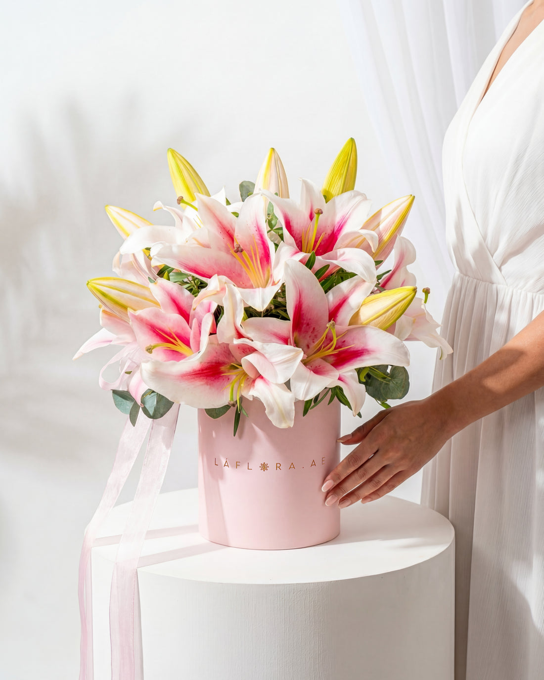 Pink Lillies Box
