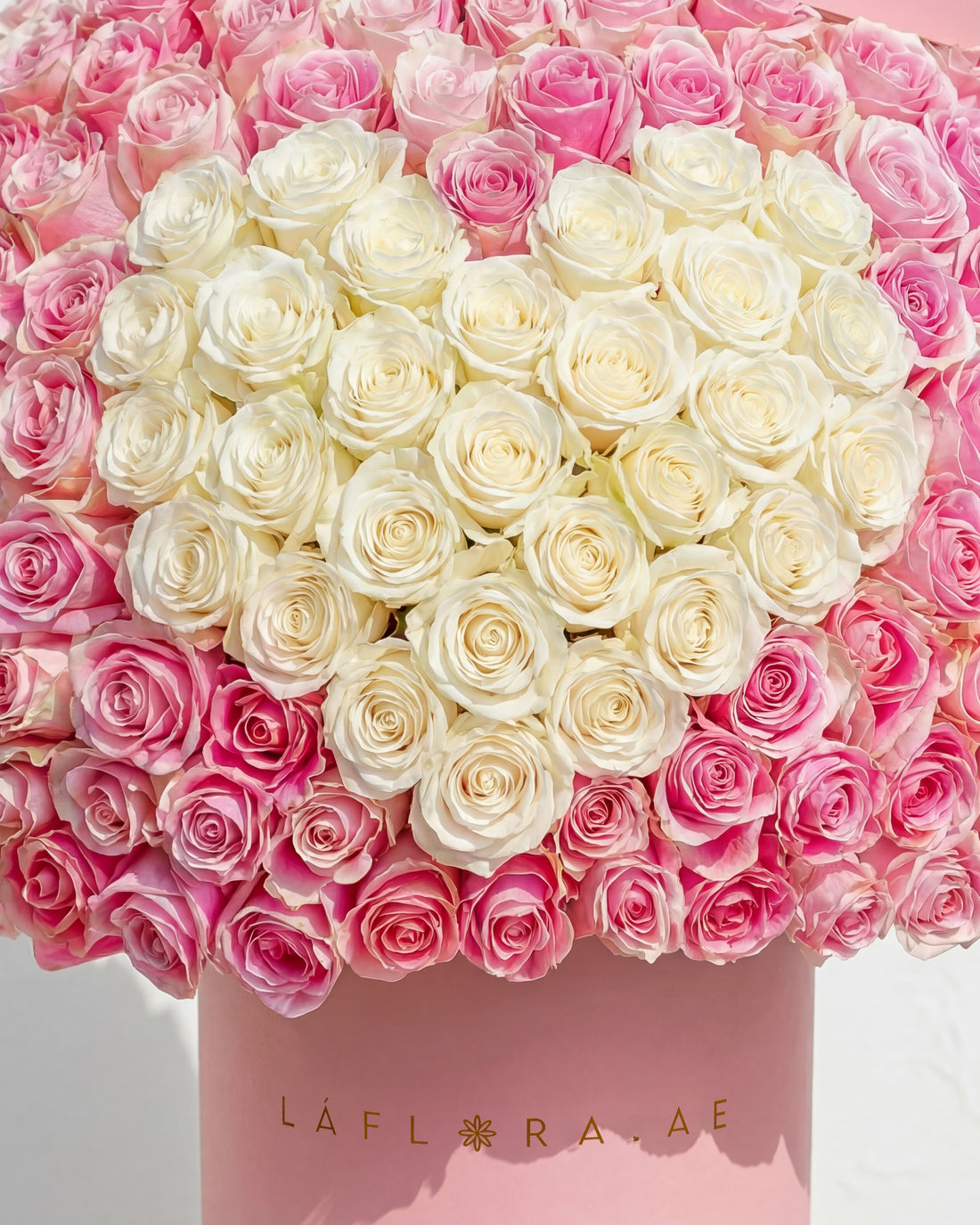 Cupid's Heart Roses Box