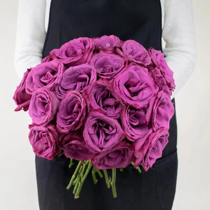 Rose - Deep Purple (20 Stems)