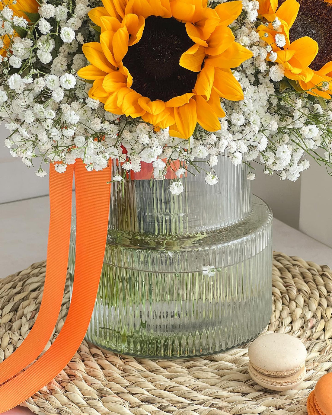 Sunshine Bloom Flowers Vase