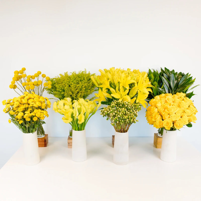 Mellow Yellow DIY Flower Kit